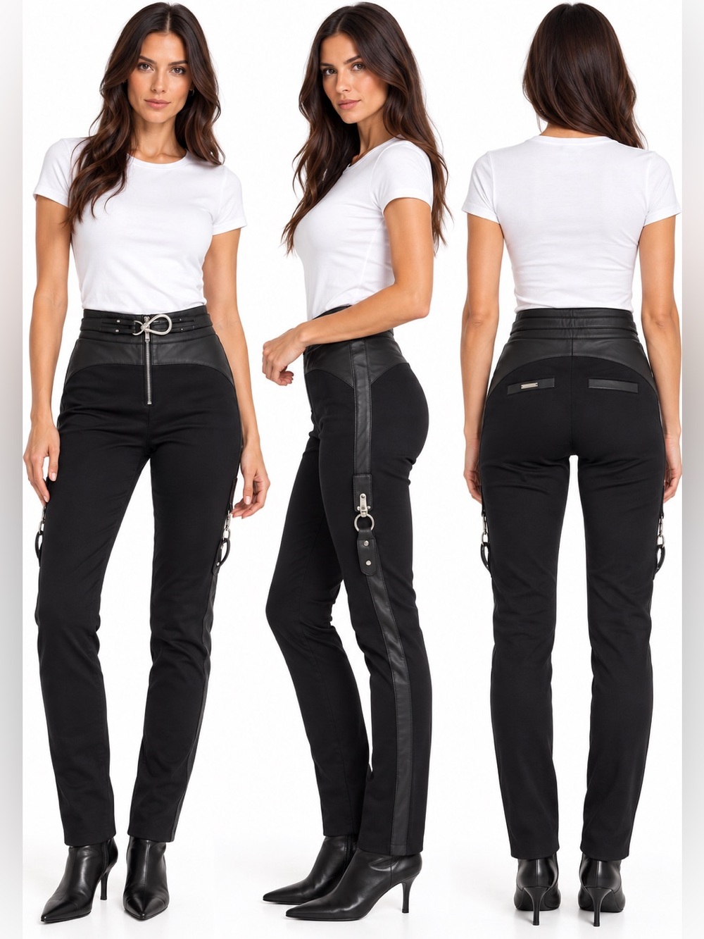 Maniere De Voir Stretch Skinny Pants